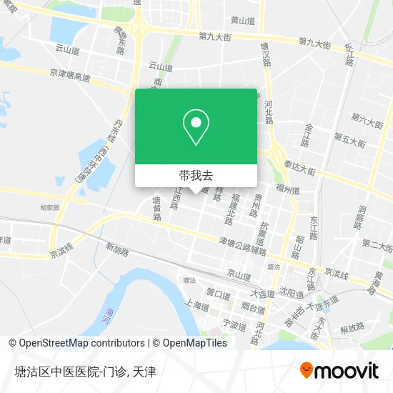塘沽区中医医院-门诊地图