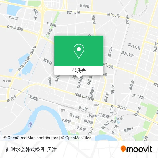 御时水会韩式松骨地图