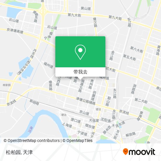 松柏园地图