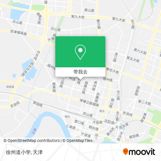 徐州道小学地图