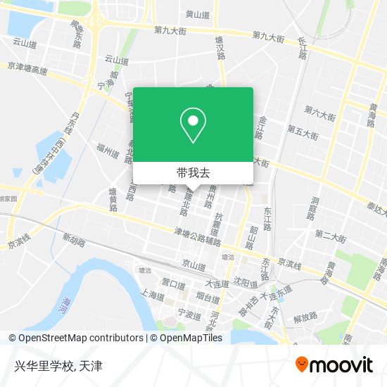 兴华里学校地图
