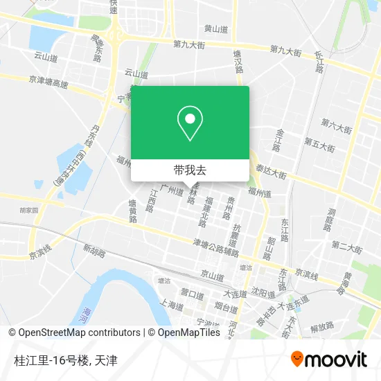 桂江里-16号楼地图