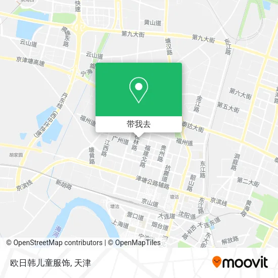 欧日韩儿童服饰地图