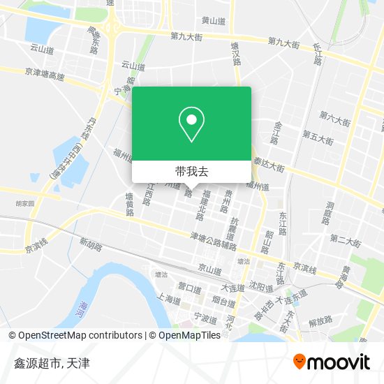 鑫源超市地图