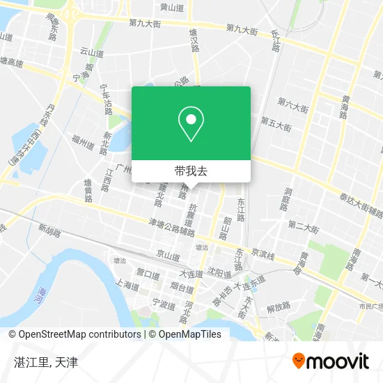 湛江里地图