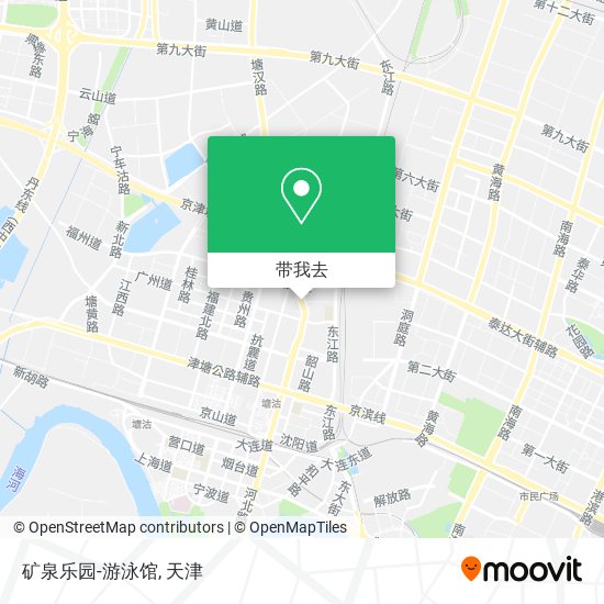 矿泉乐园-游泳馆地图