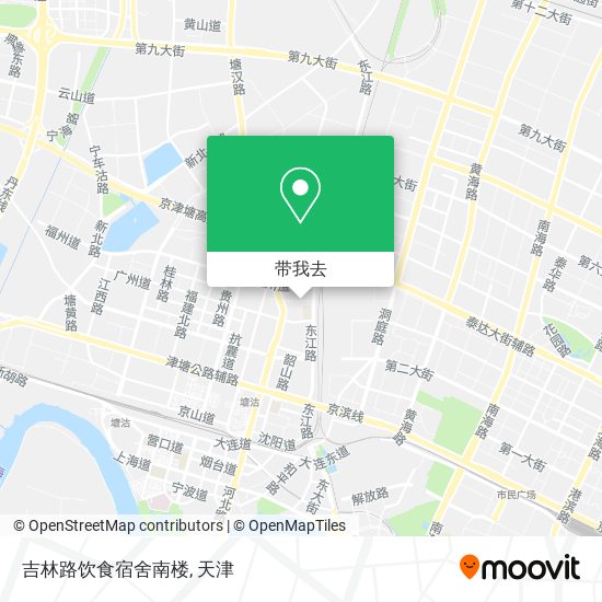 吉林路饮食宿舍南楼地图