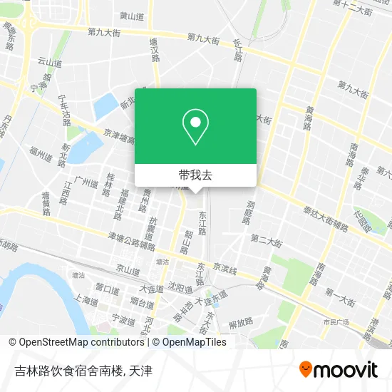 吉林路饮食宿舍南楼地图