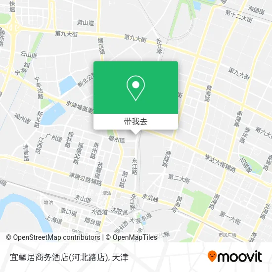宜馨居商务酒店(河北路店)地图