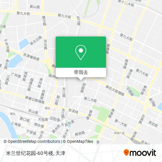 米兰世纪花园-60号楼地图