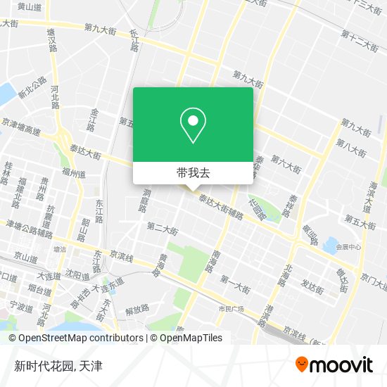 新时代花园地图