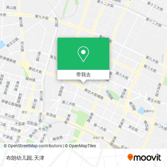 布朗幼儿园地图