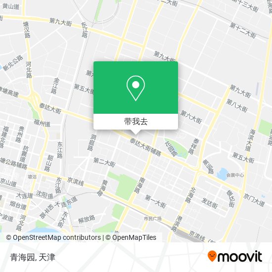 青海园地图