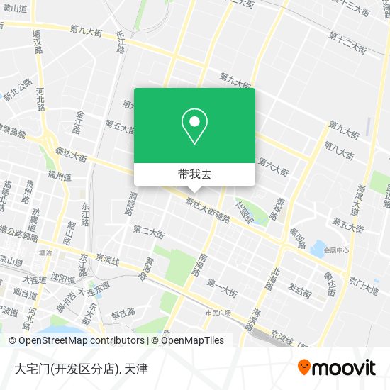 大宅门(开发区分店)地图