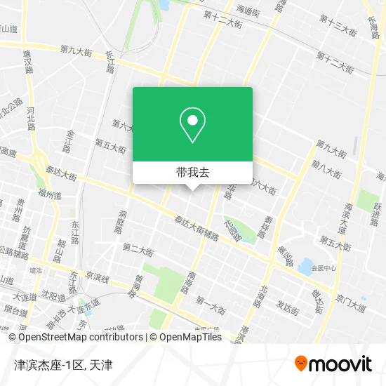 津滨杰座-1区地图
