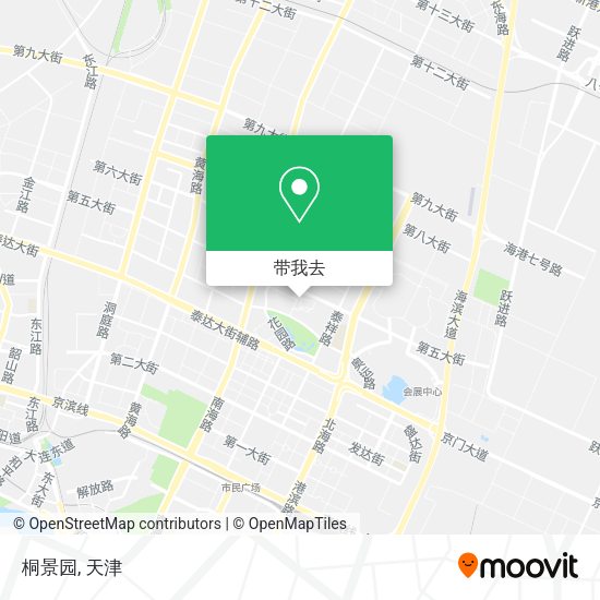 桐景园地图