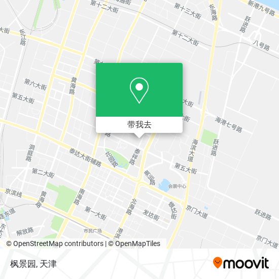 枫景园地图