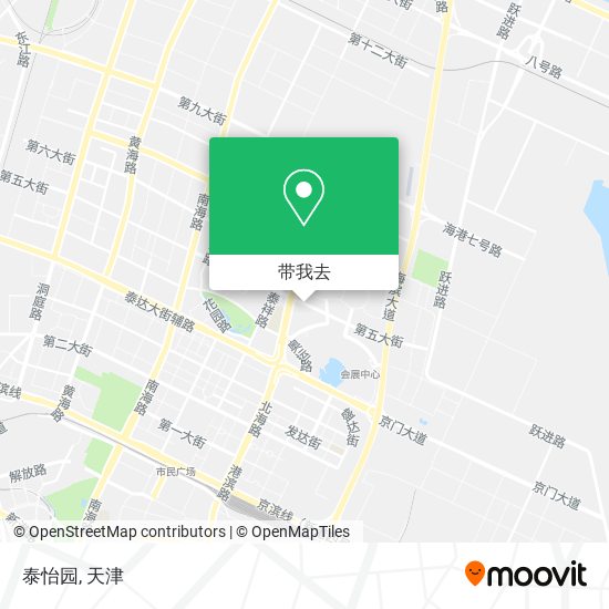 泰怡园地图