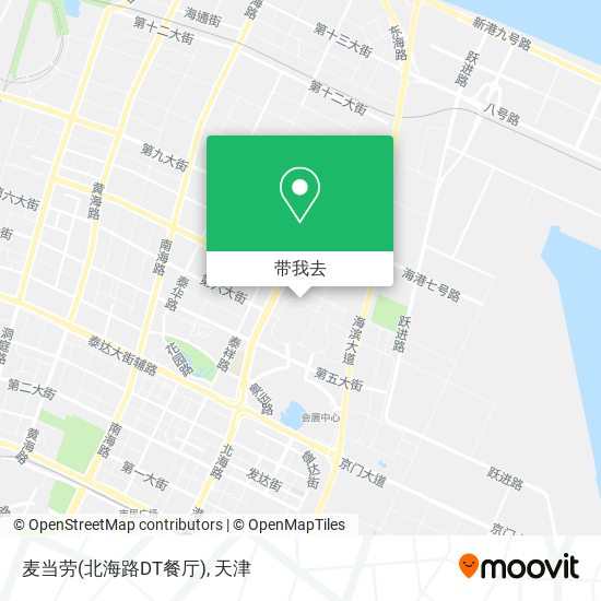 麦当劳(北海路DT餐厅)地图