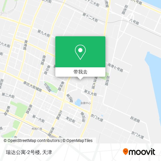 瑞达公寓-2号楼地图