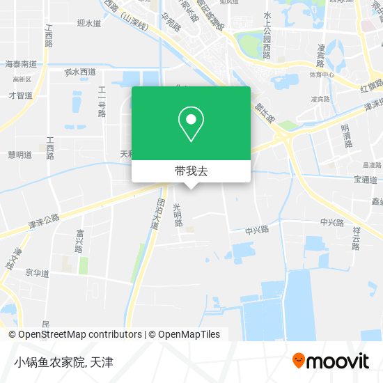 小锅鱼农家院地图