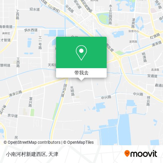 小南河村新建西区地图