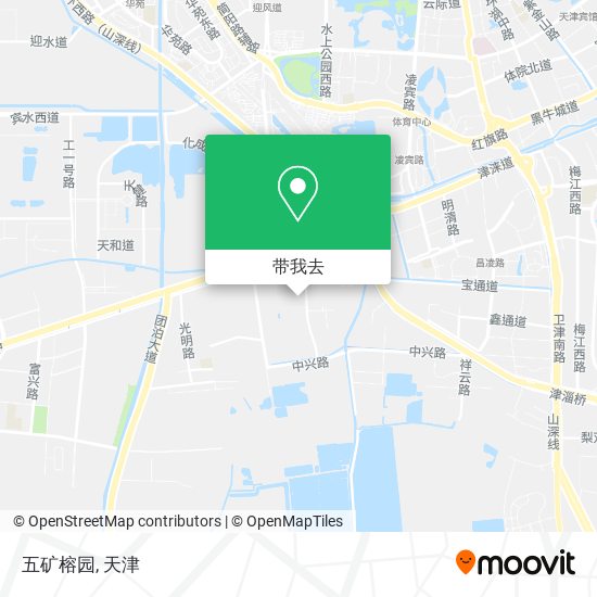 五矿榕园地图