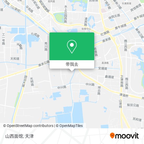 山西面馆地图