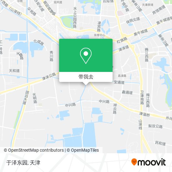 于泽东园地图