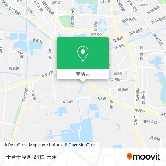 于台于泽园-24栋地图