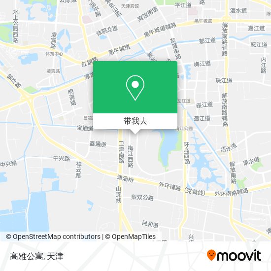 高雅公寓地图