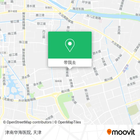 津南华海医院地图