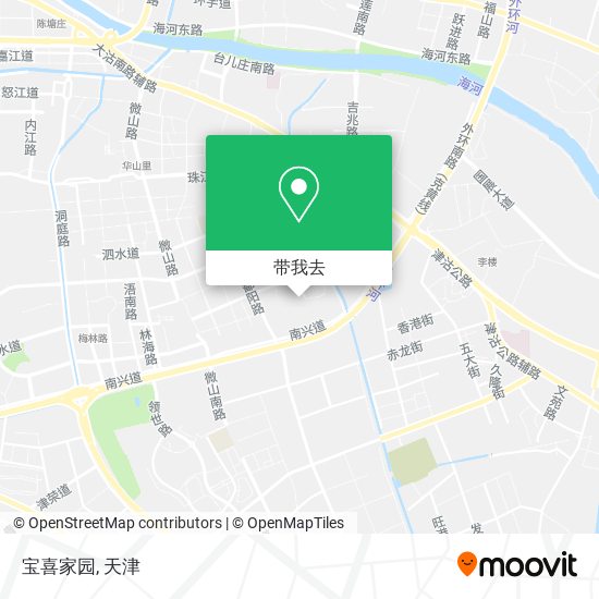 宝喜家园地图