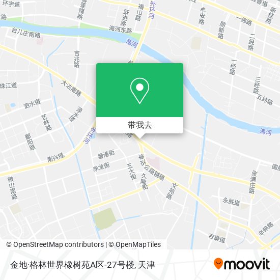 金地·格林世界橡树苑A区-27号楼地图
