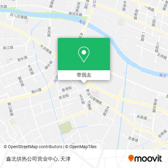 鑫北供热公司营业中心地图