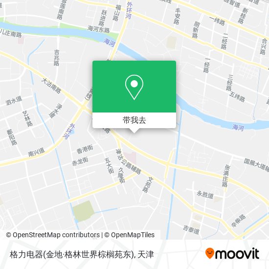 格力电器(金地·格林世界棕榈苑东)地图