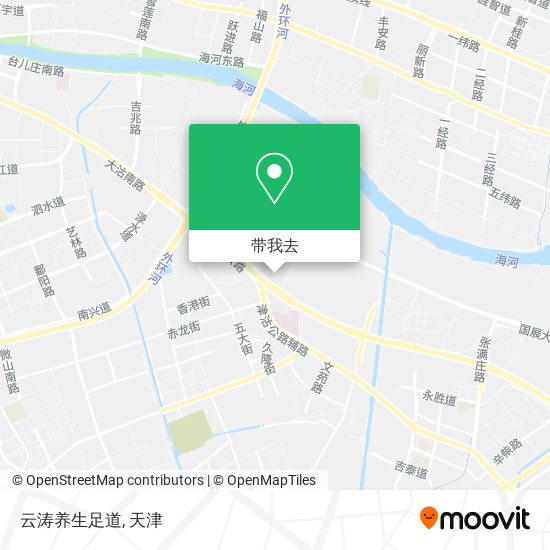 云涛养生足道地图
