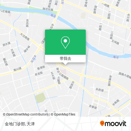 金地门诊部地图