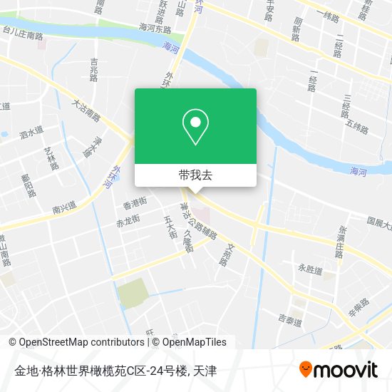 金地·格林世界橄榄苑C区-24号楼地图