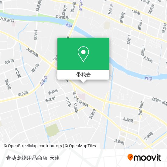 青葵宠物用品商店地图