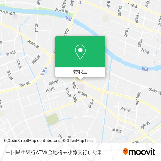 中国民生银行ATM(金地格林小微支行)地图