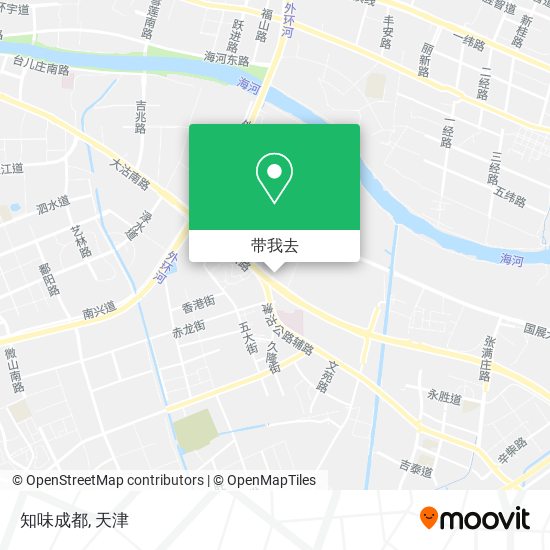 知味成都地图