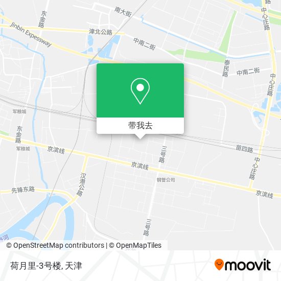 荷月里-3号楼地图