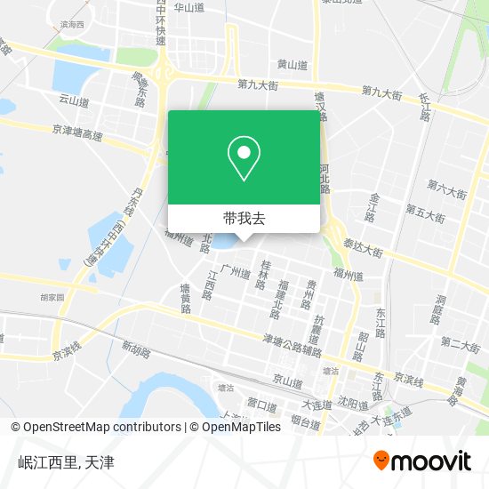 岷江西里地图