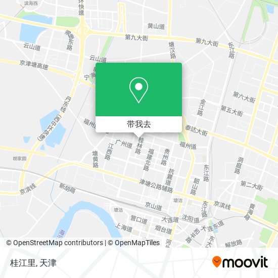 桂江里地图