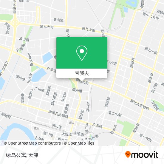 绿岛公寓地图