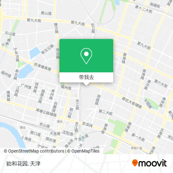 贻和花园地图