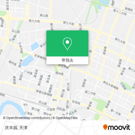 庆丰园地图