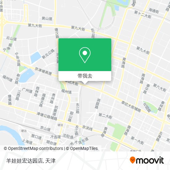 羊娃娃宏达园店地图