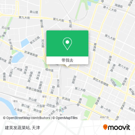 建英发蔬菜站地图